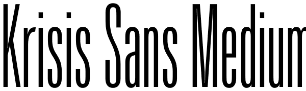 Krisis Sans Medium Font