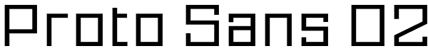 Proto Sans 02 Font