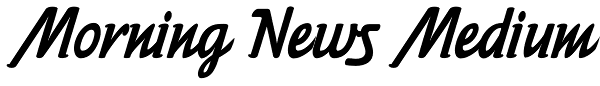 Morning News Medium Font