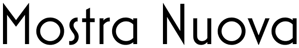 Mostra Nuova Font