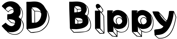 3D Bippy Font
