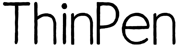 ThinPen Font