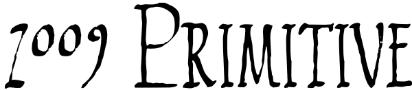 2009 Primitive Font