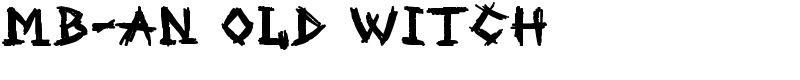 MB-An Old Witch Font