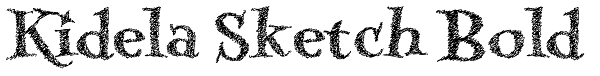 Kidela Sketch Bold Font