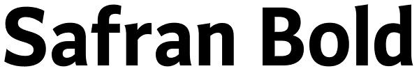 Safran Bold Font