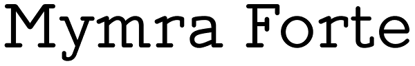 Mymra Forte Font