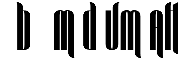 Taboo Medium Alts Font