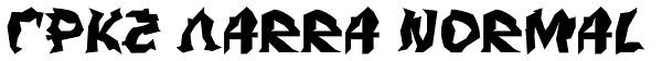 GRK2 Larra Normal Font