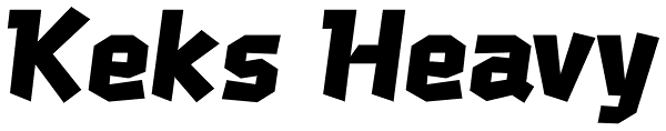 Keks Heavy Font