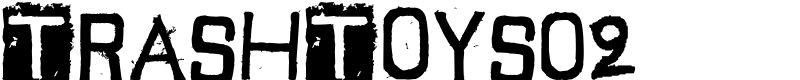 TrashToys02 Font