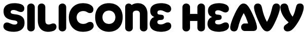 Silicone Heavy Font