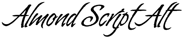 Almond Script Alt Font