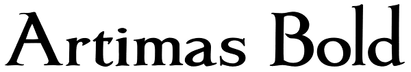 Artimas Bold Font