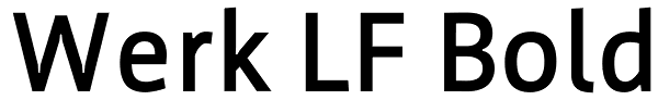 Werk LF Bold Font