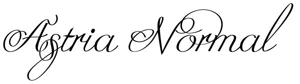 Astria Normal Font