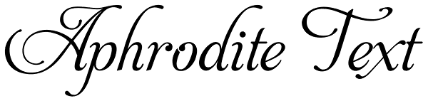 Aphrodite Text Font