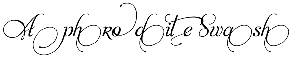 Aphrodite Swash Font