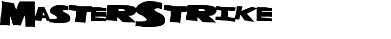 MasterStrike Font