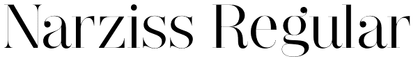 Narziss Regular Font