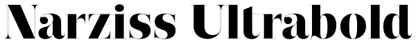 Narziss Ultrabold Font