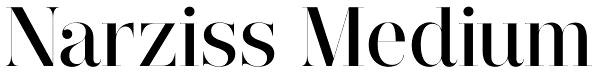 Narziss Medium Font