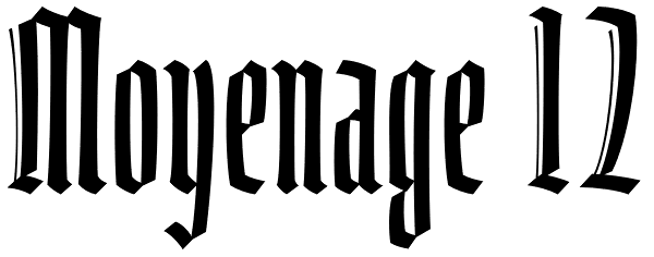 Moyenage 12 Font