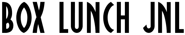 Box Lunch JNL Font