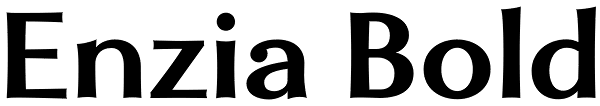 Enzia Bold Font