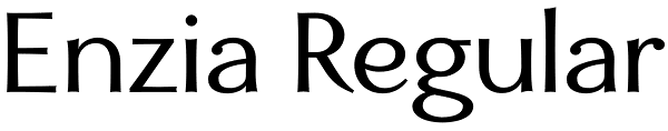 Enzia Regular Font