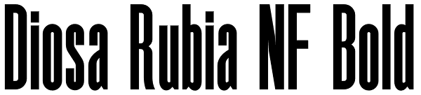 Diosa Rubia NF Bold Font