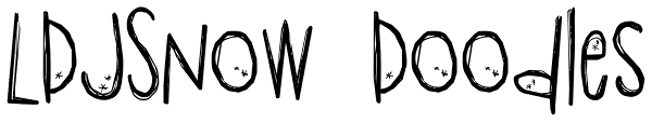 LDJSnow Doodles Font