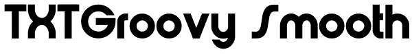 TXTGroovy Smooth Font