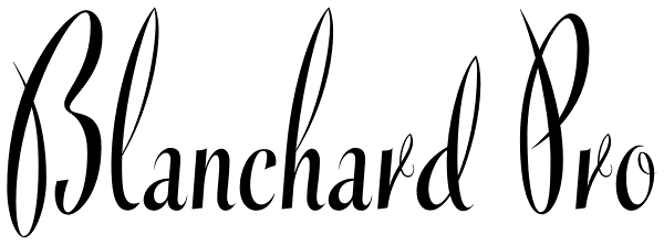 Blanchard Pro Font