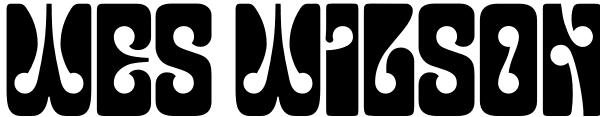 Wes Wilson Font