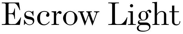 Escrow Light Font
