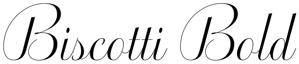 Biscotti Bold Font