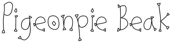 Pigeonpie Beak Font