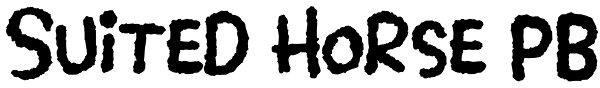 Suited Horse PB Font