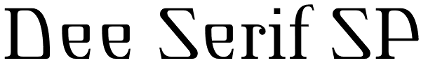 Dee Serif SP Font