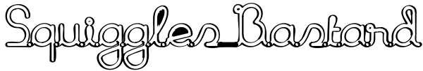 Squiggles Bastard Font