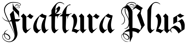 Fraktura Plus Font