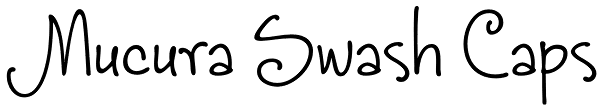 Mucura Swash Caps Font