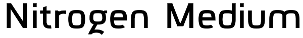 Nitrogen Medium Font