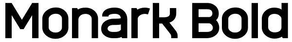 Monark Bold Font