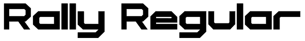 Rally Regular Font