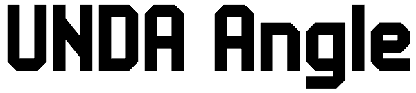 UNDA Angle Font