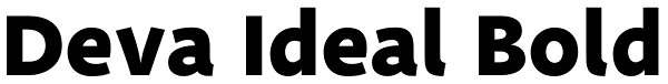 Deva Ideal Bold Font