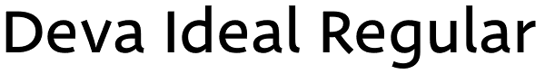 Deva Ideal Regular Font