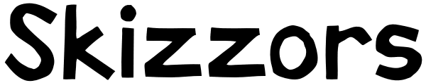 Skizzors Font